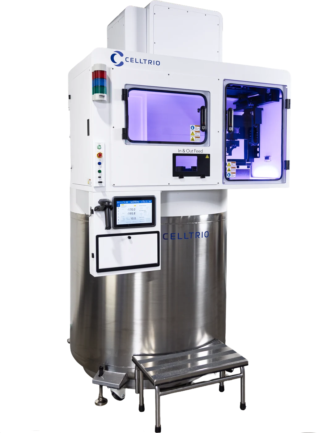 RoboStor automated LN2 storage